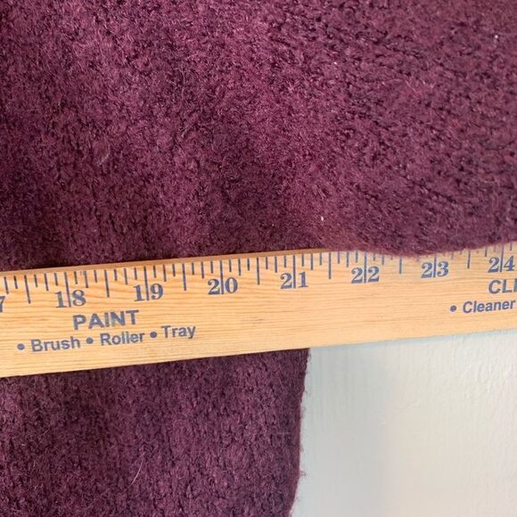 Victoria’s Secret Purple fuzzy “love” rhinestone sweater size M - Picture 4 of 8